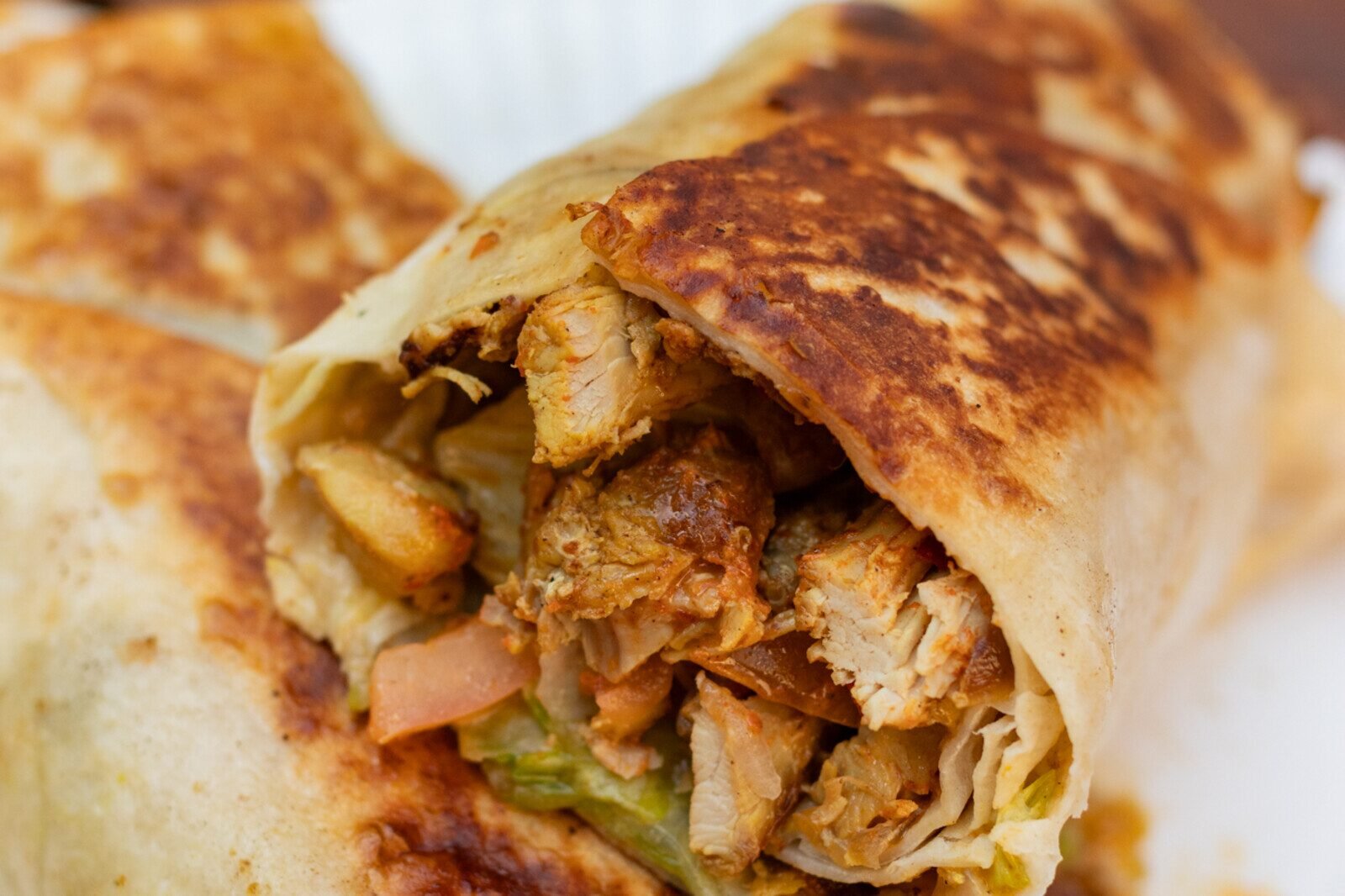 Chicken and lamb combo shawarma at Small Pharaoh's PDX